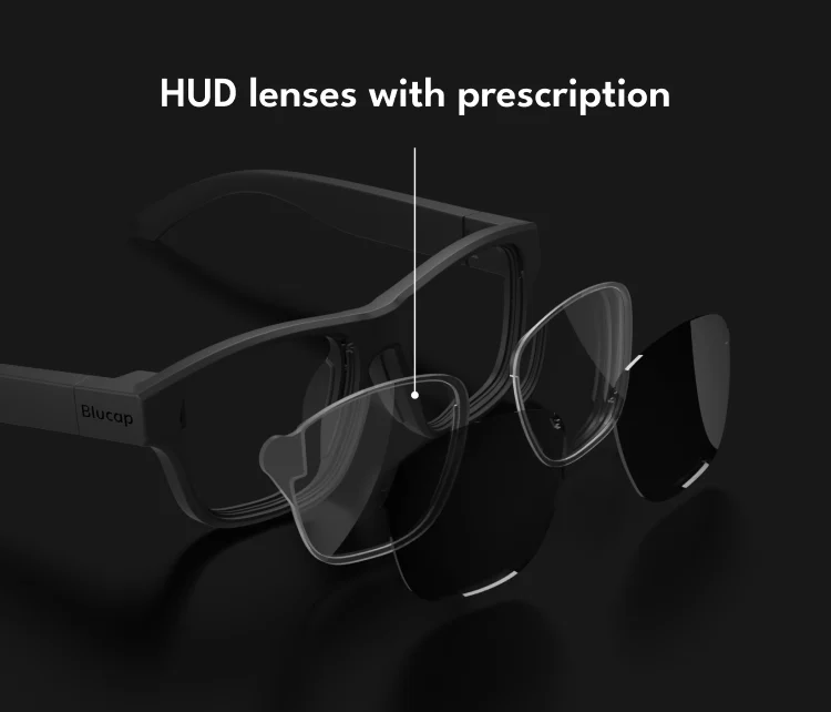 Blucap Moto prescription lenses, view 6